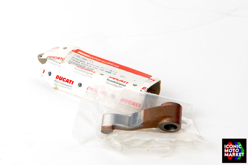 Ducati 916SP, 888, 748, Monster, ST4 - Opening Rocker Arm, Right. NOS (OEM) #20810017A