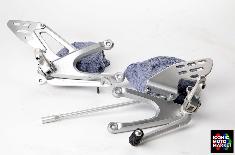 Yamaha YZF-R1 (2007-2008) Rearsets, Left/Right-Side Set. (OEM) #5VY274420200