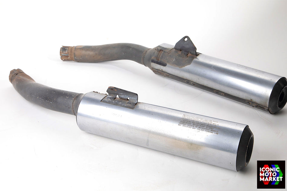 Honda VF1000R (1985-1986) Mufflers, Set. (OEM) #HON_VF-MR1