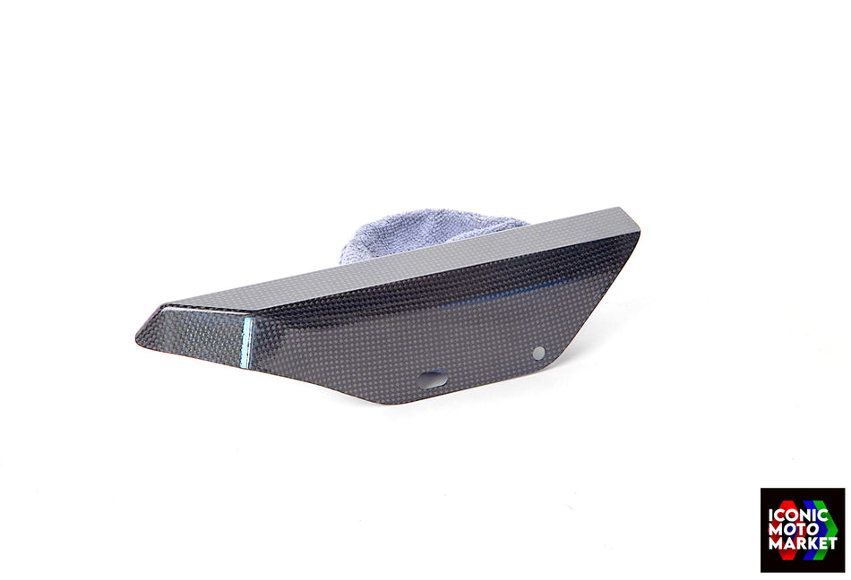 Ducati Desmosedici RR (2008) Chain Guard/Cover, Carbon Fiber. (OEM) #56510421A
