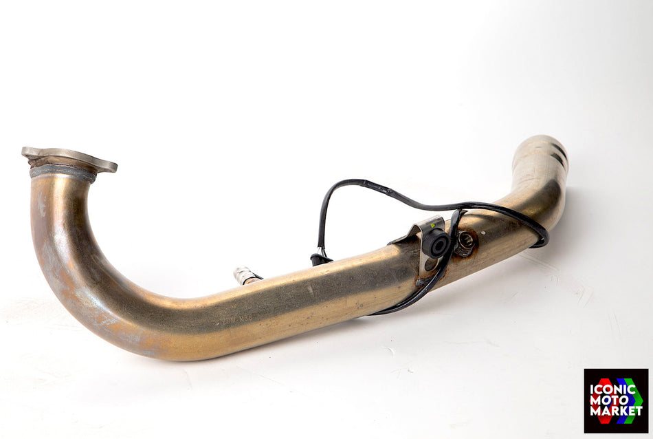 Ducati 1098, 848 - Horizontal Head Exhaust Pipe. (OEM) #57012612A