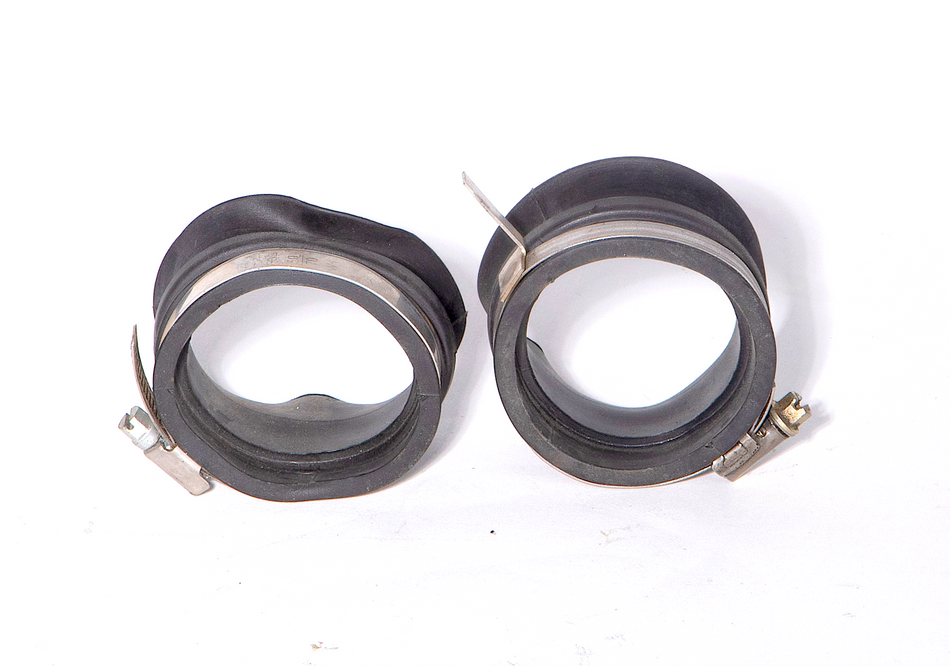 Aprilia RS250 (1995-2003) Intake Hose w/ Clamps, Set. (OEM) #AP8120837