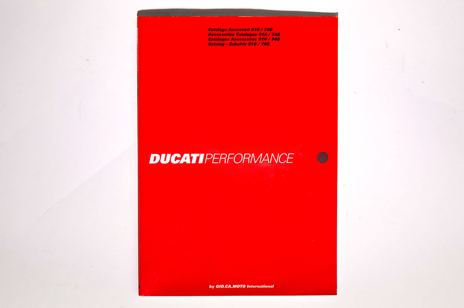 Ducati 916, 748 - Perf. Accessories Catalogue. (OEM) #DUC_CAT-ACC1