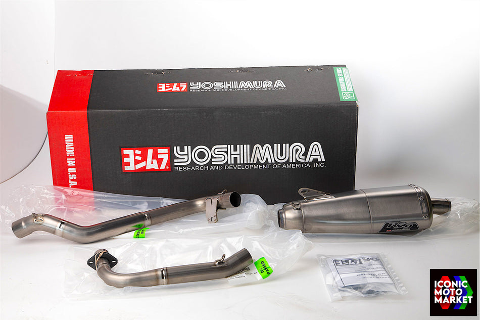 Ohvale GP-0, GP-2 - Full Ti Exhaust System, Yoshimura RS-9T Signature Series. New. #OHV_YOSH-KM1