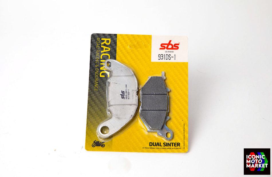 Yamaha YZF-R3 (2015-2019) Front Brake Pad, SBS Dual Sinter. New. #931DS-1