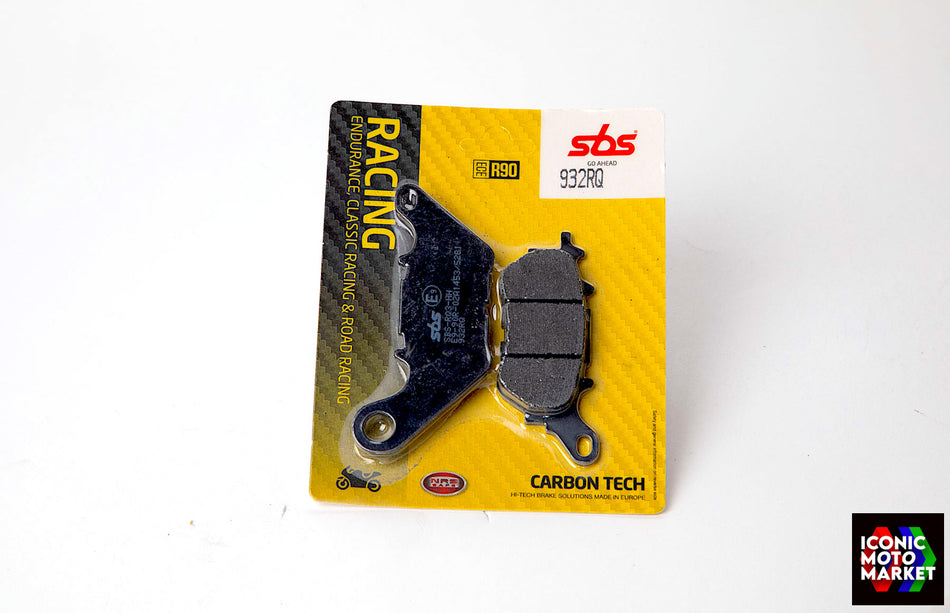 Yamaha YZF-R3 (2015-2020) Rear Brake Pad, SBS Carbon Tech. New. #932RQ