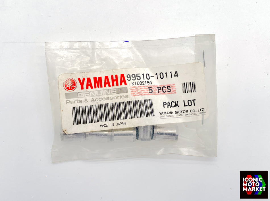Yamaha RD350, TZ250, TZR125, YZ125 - Pin, Dowel (5 Pack). NOS (OEM) #99510-10114