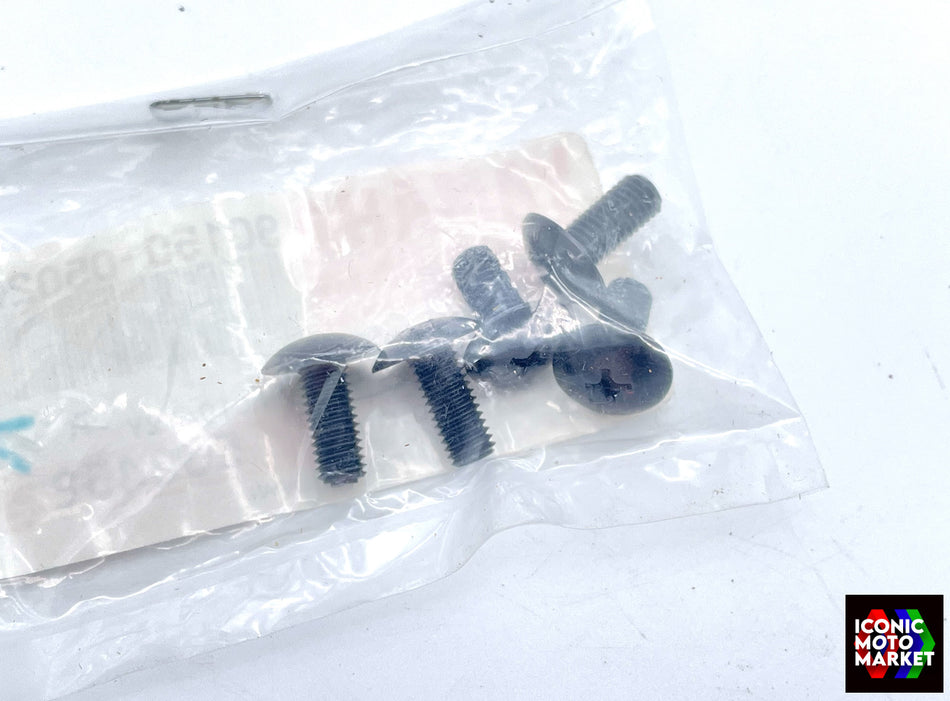 Yamaha FZR750R, YZF-R7, RD350, YSR50 - Screw, Round Head. (46X) 5 Pack. NOS (OEM) #90150-05020
