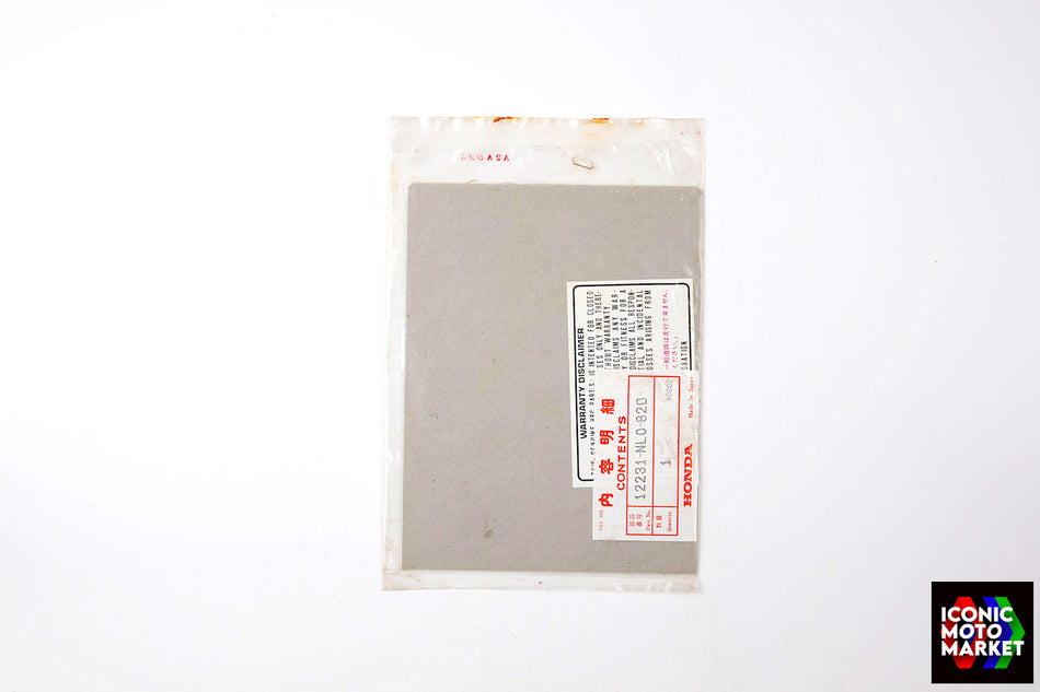 Honda VFR750R RC30 (1987-1990) Shim (0.10), Cam Holder. NOS (OEM) #12231-NL0-820