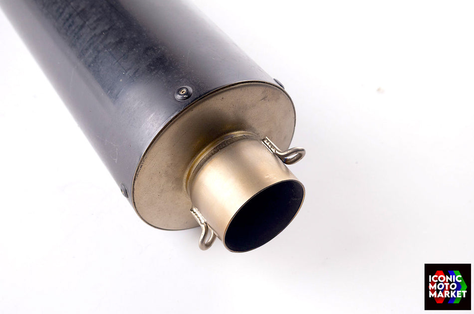 Honda VFR750R RC30 (1987-1990) Muffler, Black. #RC30_MUF-2