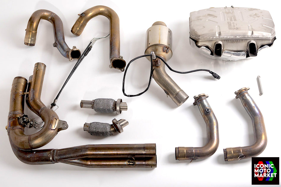 Ducati Desmosedici RR (2008). Exhaust, Stock System. (OEM) #57211462A