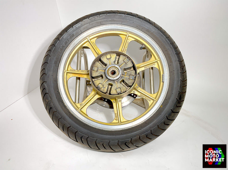 Kawasaki KZ1000R ELR (1983) Rear Wheel, 18"x2.5". (OEM) #410731141F6