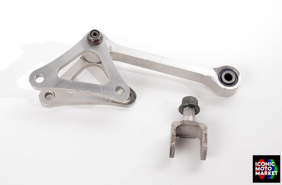 Yamaha YZF-R6 (2003-2005) Linkage, for Rear Shock. (OEM) #5SL2217M00