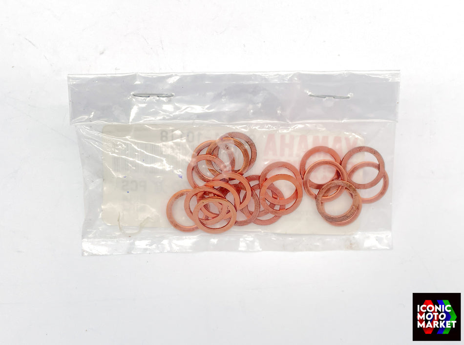 Yamaha RD350, FZR1000, FJR1300, YZF-R1 - Washer, Plate (481) 20 Pack. NOS (OEM) #90201-10118