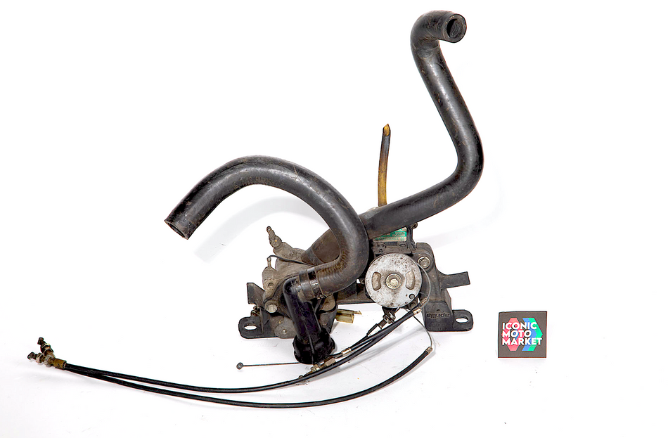 Aprilia RS250 (1998-2003) Power Valve Actuator w/ Cables. (OEM) #AP8600027