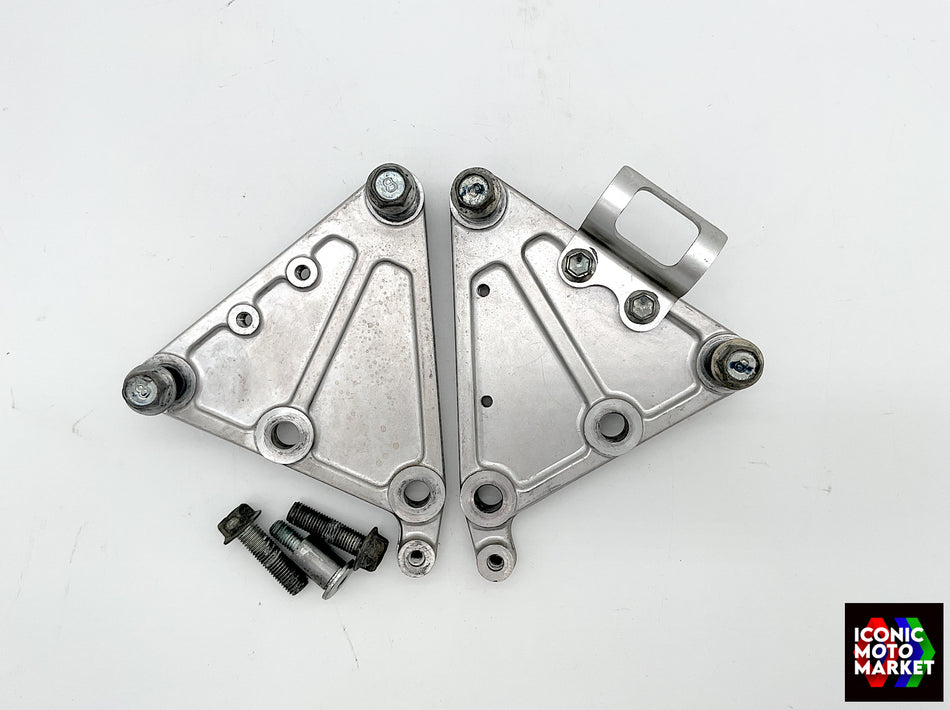 Yamaha FZR750R OW-01 (1989-1990) Engine Stays Set, w/ Hardware (OEM) #3FV-21315-00-00