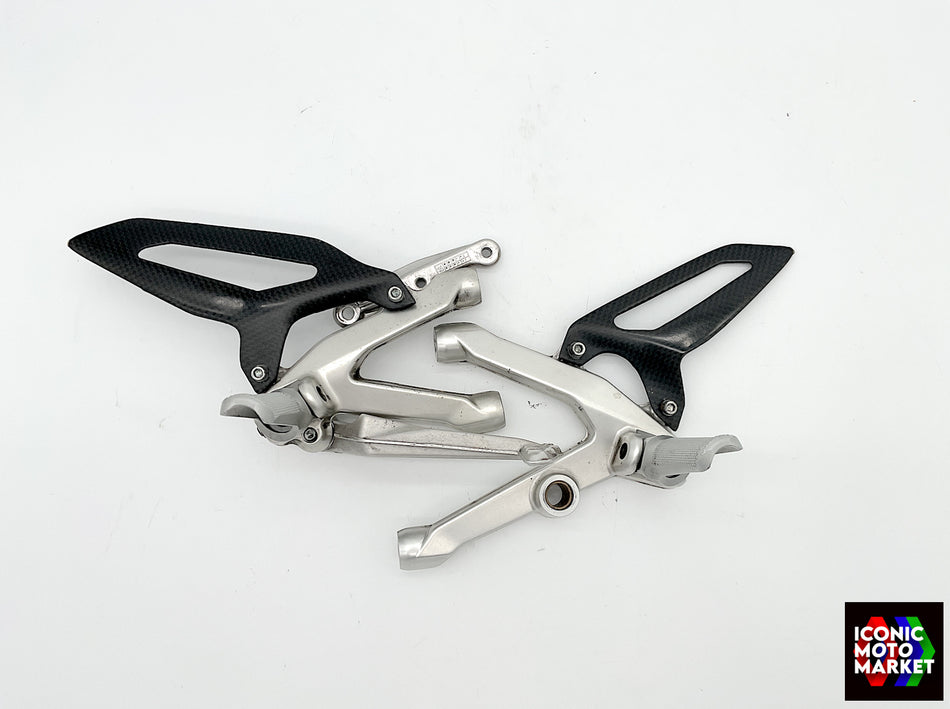 Ducati Panigale 1199, 959, 899 - Rearsets, LH/RH Set. (OEM) #82431861A_#82431871A