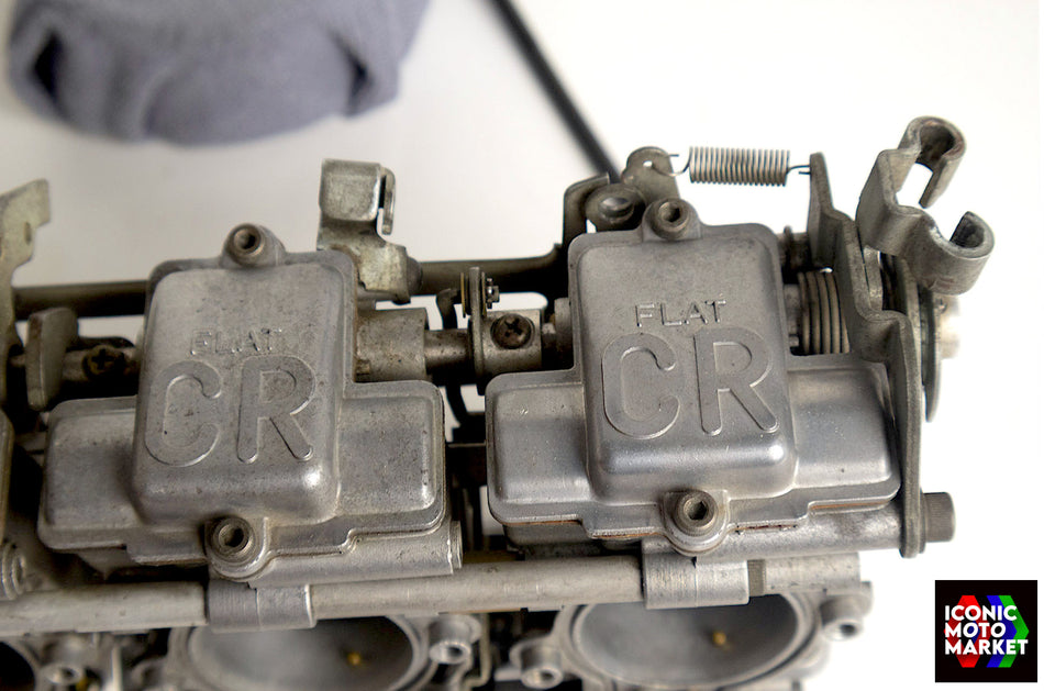 Kawasaki ZX-7R (1991-1992) Keihin CR Flatslide Carburetor Assy. (OEM) #150011730