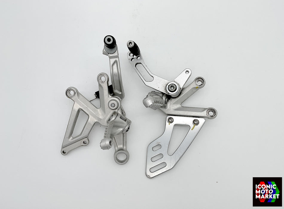 Aprilia RSV4 1000 (2009-2016) Rearsets Assy. (OEM) #858734