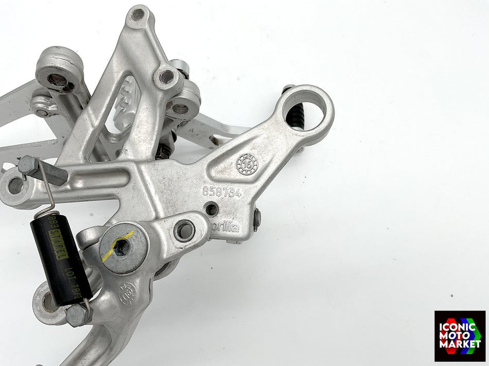 Aprilia RSV4 1000 (2009-2016) Rearsets Assy. (OEM) #858734
