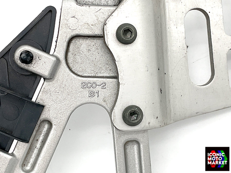 Yamaha YZF-R6 (2006-2011) Footpeg Holder Bracket, Left-Side. (OEM) #2C02744500