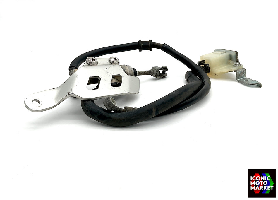 Suzuki GSX-R750, GSX-R1100 - Rear Brake Master Cyl., Heel Guard, Res. Assy. (OEM) #6960017E00