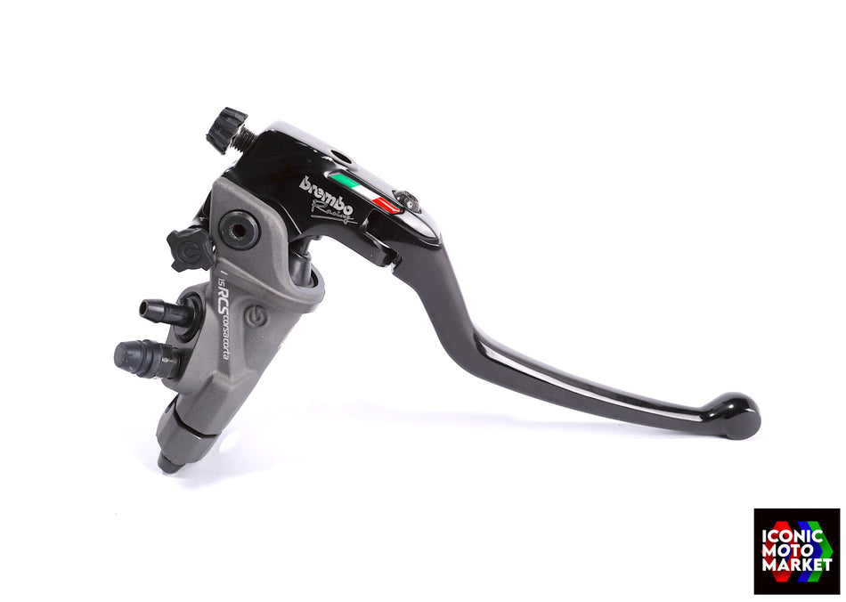 Brembo - Brake Master Cylinder, 16x16 CNC Billet, w/ Fold-Up Lever. New. #XR00130