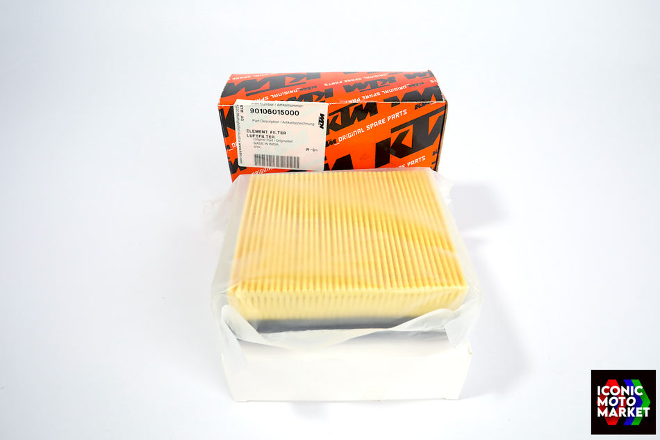 KTM RC390, RC250, RC125, 390 Duke ABS - Air Filter. NOS (OEM) #90106015000