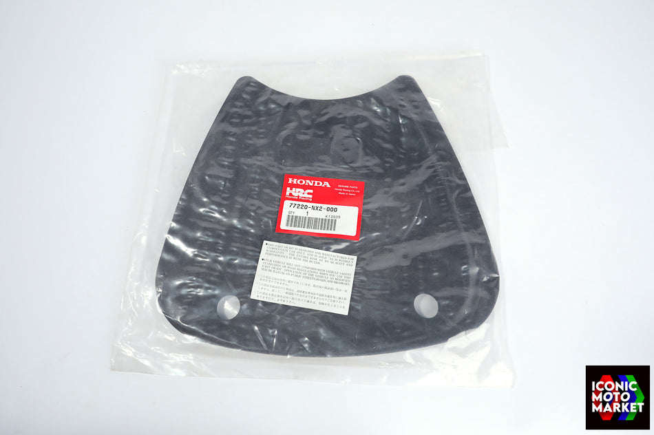 Honda NSF100 (2006) HRC Rubber Race Seat Pad. NOS. (OEM) #77220-NX2-000