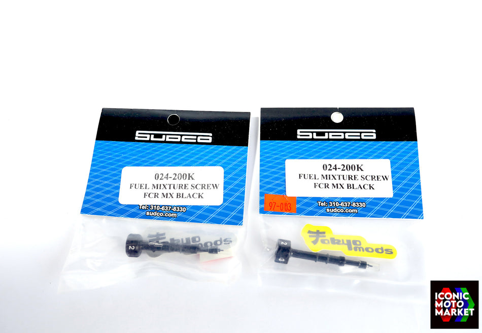 Sudco - Fuel Mixture Screw, FCR MX Black. New. #024-200K