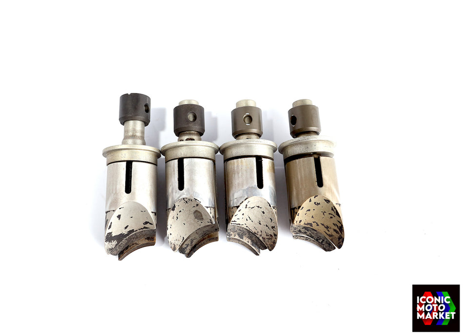 Aprilia RS250 (1995-2003) Exhaust Valves, RH/LH Set. (OEM) #AP8600035_AP8600036