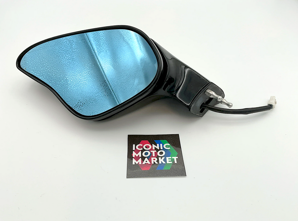 Ducati Desmosedici RR (2008). Left-Side Mirror, w/ Integrated Turn Signal. (OEM) #52320331A