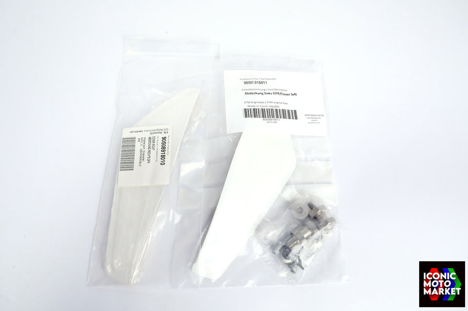 KTM RC390 (2015-2019) Seat Panels RH/LH Set, by Sebimoto. New. #90508918011
