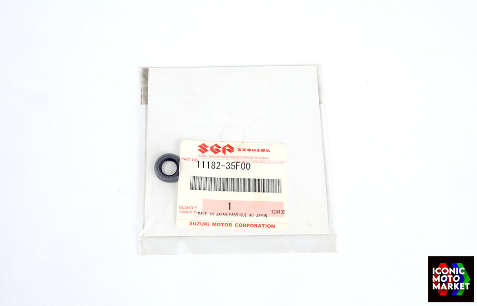 Suzuki GSX-R1000, GSX-R750, SV1000, SV650 - Gasket, 2nd Air Passage. NOS. (OEM) #11182-35F00