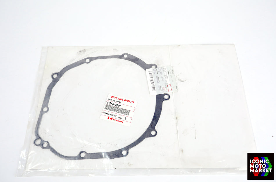 Kawasaki ZX-12R (2000-2006) Gasket, Clutch Cover. NOS (OEM) #11060-1910
