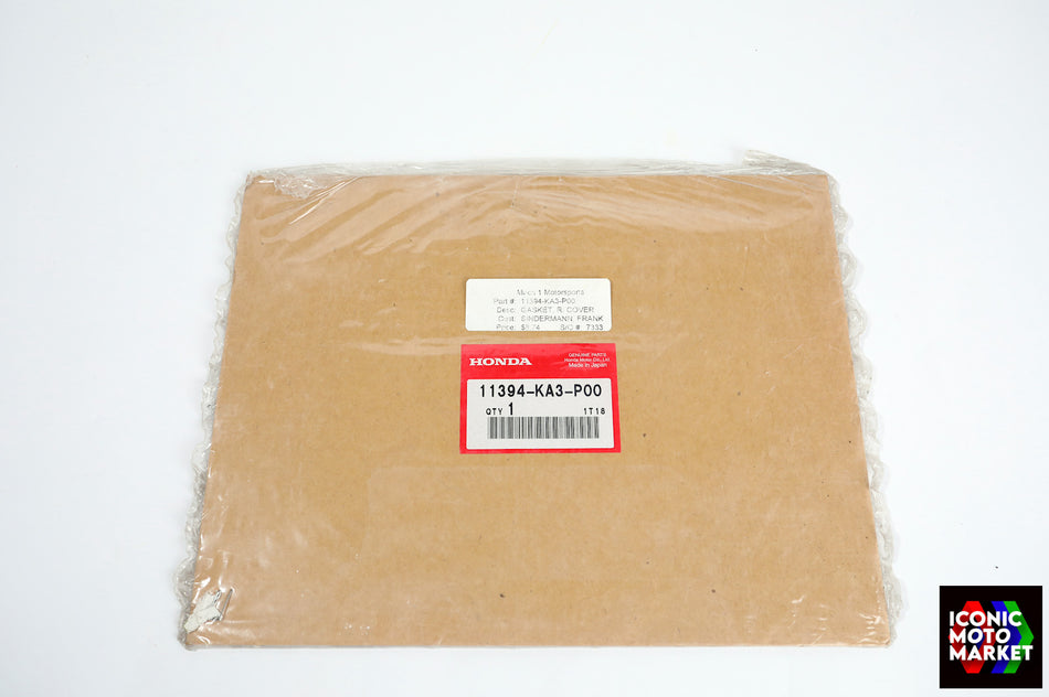 Honda CR125R (1984-1985) Gasket, Clutch Cover. NOS (OEM) #11394-KA3-P00