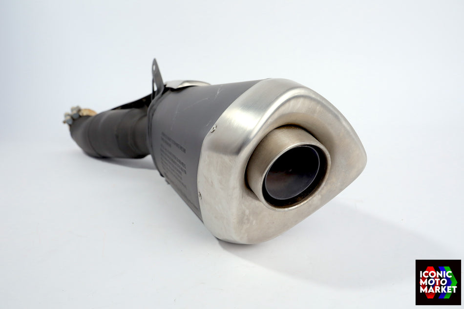Aprilia RSV4 (2015-2016) Muffler/Silencer, Stock Unit. (OEM) #2B001065