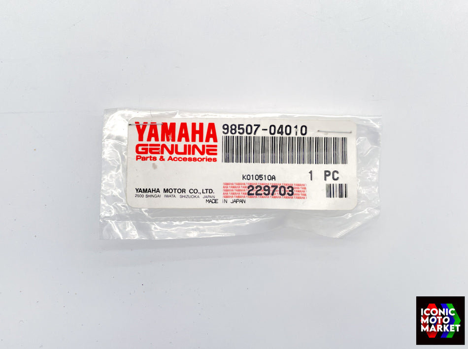 Yamaha YZF-R1, FZ1, FZ6, YZF600R - Screw, Pan Head (6G8). NOS (OEM) #98507-04010