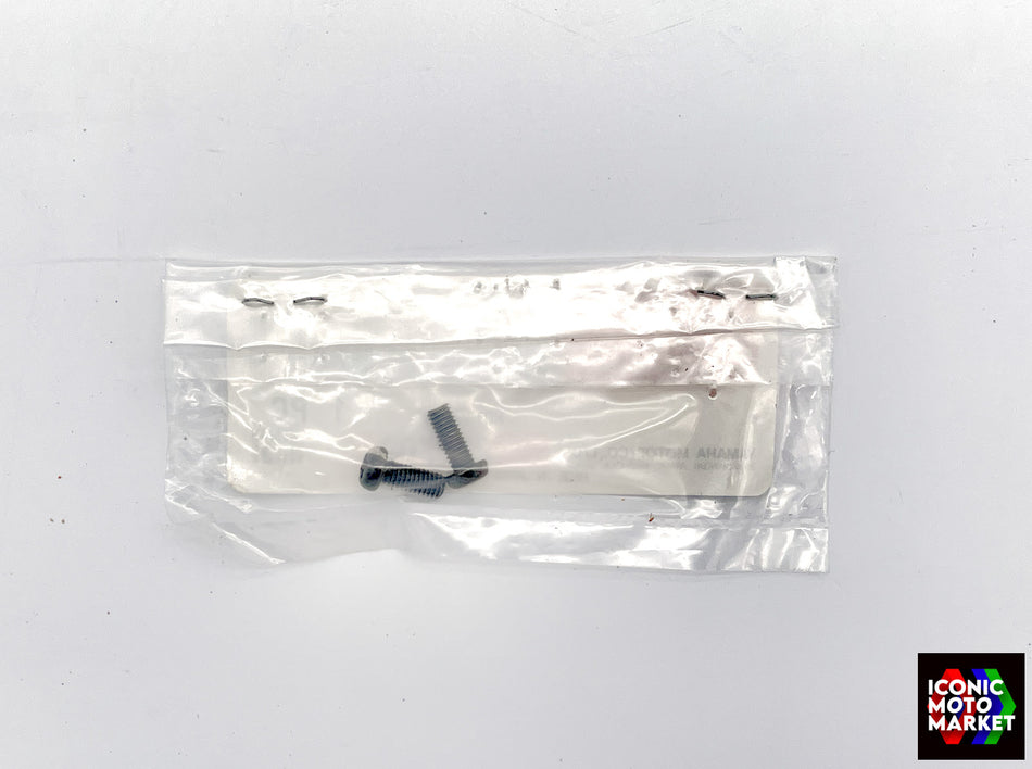 Yamaha YZF-R1, FZ1, FZ6, YZF600R - Screw, Pan Head (6G8). NOS (OEM) #98507-04010