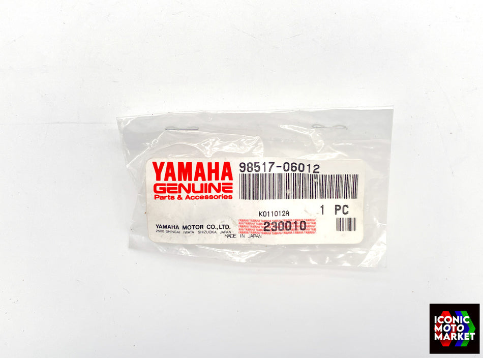 Yamaha V-MAX1200, FZR600R, TZR125 - Screw, Pan Head. NOS (OEM) #98517-06012