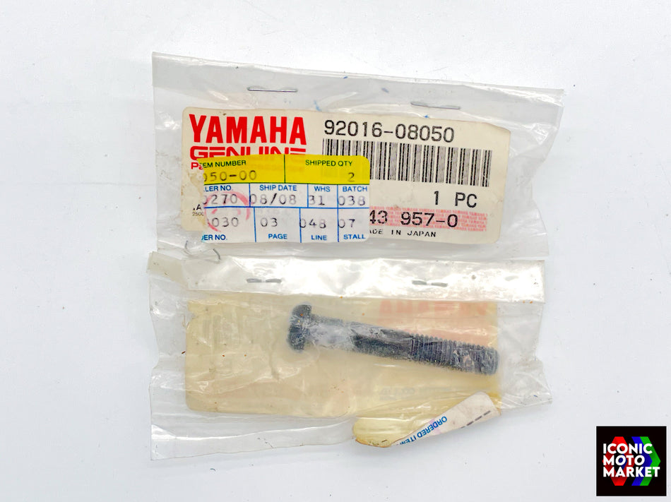 Yamaha TDR125, XT600 - Screw (1GE). NOS (OEM) #92016-08050