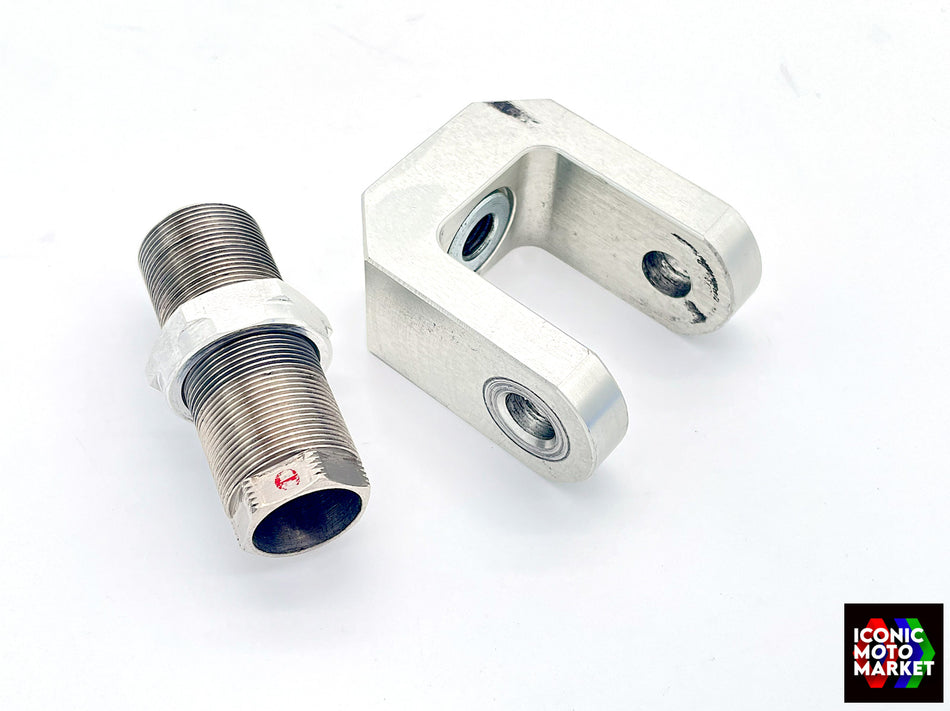 Yamaha YZF-R7 OW-02 (1999) Titanium Rear Shock Mount. #YZF_TKIT(3)