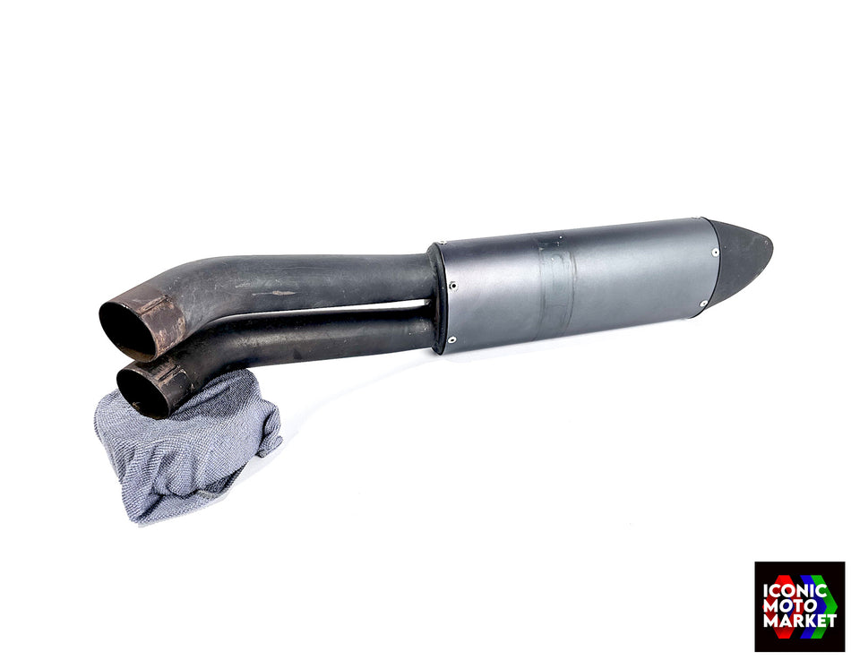 Buell EBR 1190RX/SX (2014-2025) Upper Exhaust & Muffler. (OEM) #S1112-1B7
