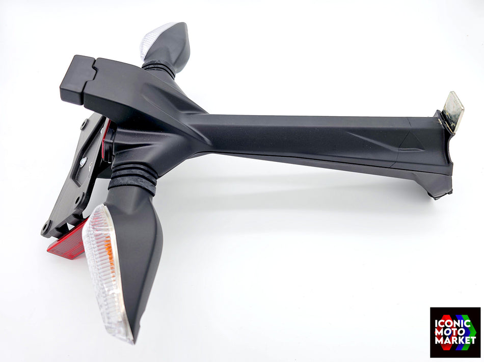 Ducati Panigale V4/V2, Streetfighter V4/V2, Hypermotard 950 - License Plate Holder, Turn Signals. (OEM) #56113621A