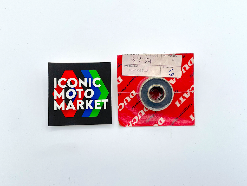 Ducati 900SS, 750SS, 600SS, 400SS, 907 I.E. Paso - Rubber Bushing, for Wheel Cush Drive. NOS (OEM) #70010051A
