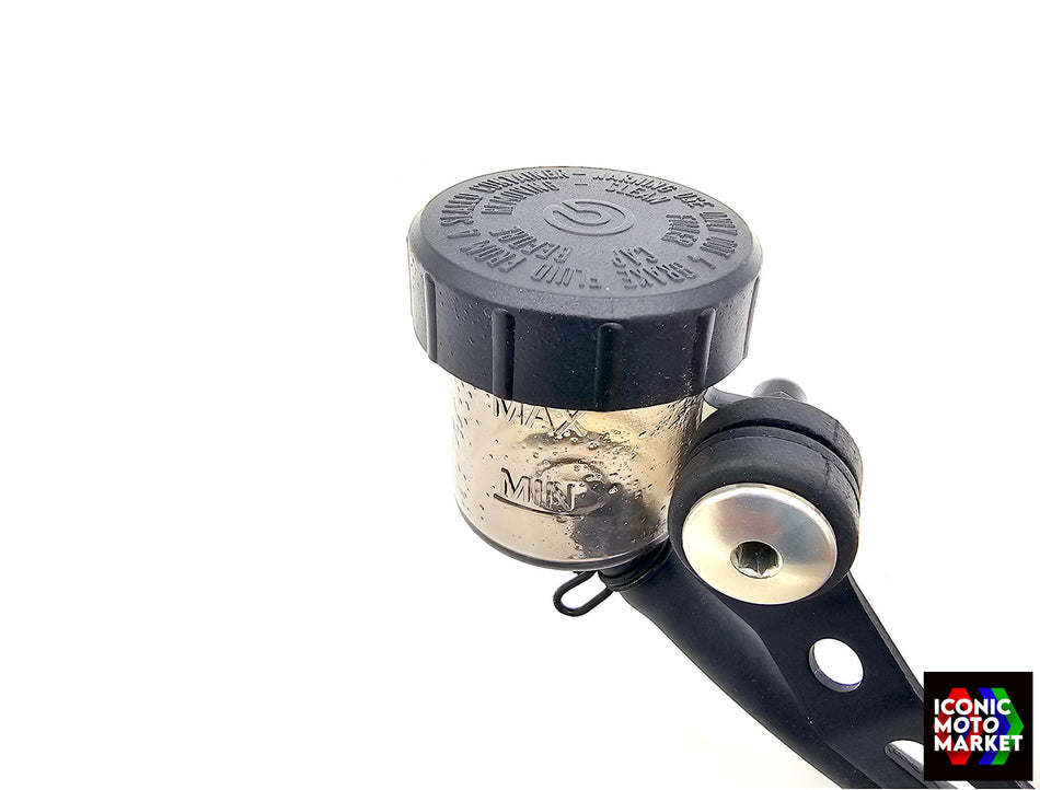 Ducati Monster, Multistrada, XDiavel, Hypermotard - Clutch Fluid Res. w/ Bracket. (OEM) #58540351A