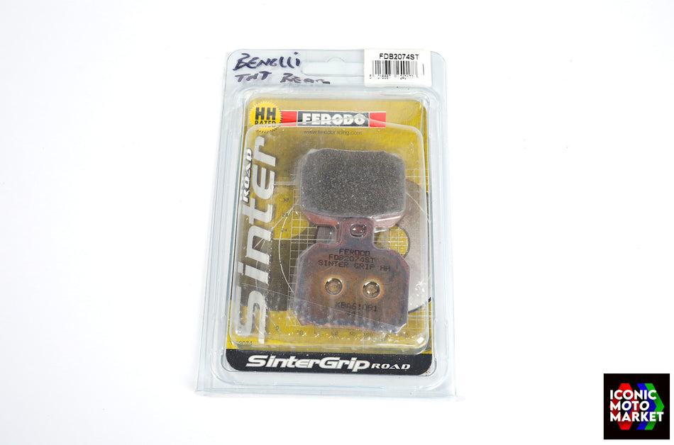 Ferodo Rear Brake Pads : Fits to Aprilia, Benelli, Moto Guzzi. New-in-Package. #FDB2074ST