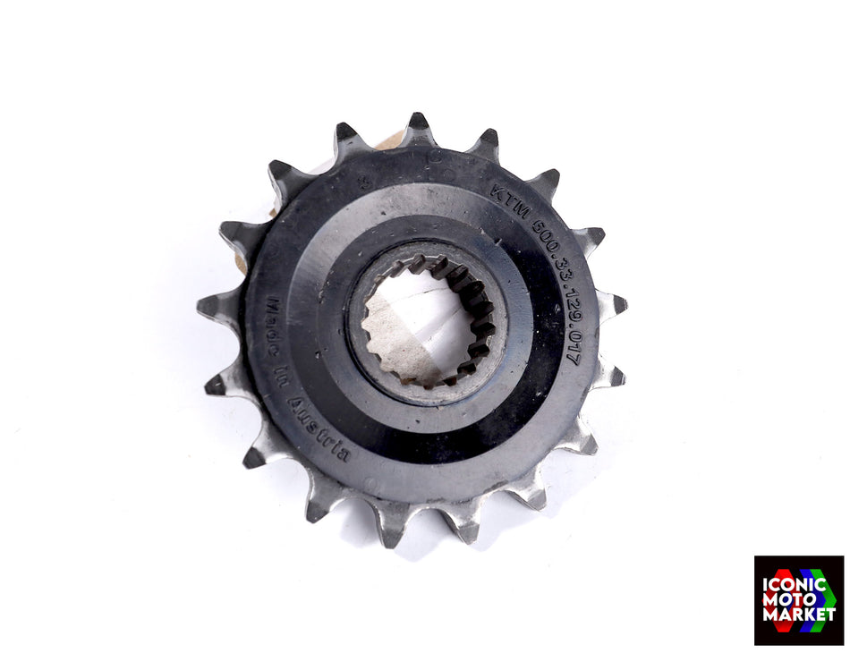 KTM 950 Adventure, 1190 RC8, 1290 Super Duke - Front Sprocket 17T. (OEM) #60033129017