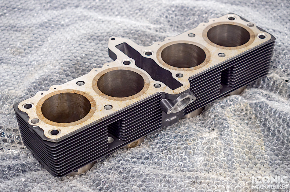 Suzuki GSX-R750RK (1989) Cylinder Head, Barrels. NOS (OEM) #11210-07D00