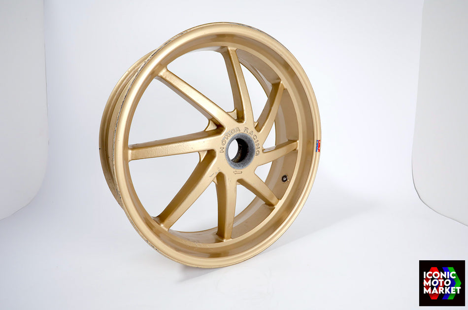 Honda VFR750R RC30 (1987-1990) HRC 18"x 5.5" Rear Wheel, Gold. (OEM) #HRC_RC30-GLD2
